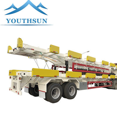 45tons 60tons Terminal Semi-Trailer for 40ft 45ft Containers 40ft Container Capacity
