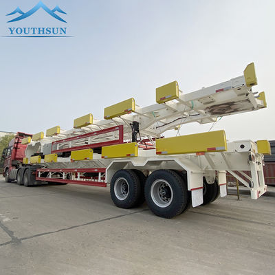 45tons 60tons Terminal Semi-Trailer for 40ft 45ft Containers 40ft Container Capacity