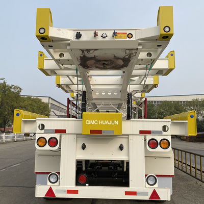 45tons 60tons Terminal Semi-Trailer for 40ft 45ft Containers 40ft Container Capacity