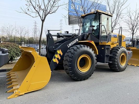 5Tons Mini Hydraulic Wheel Loader XCM-G LW500FN for Top Hydraulic Pump in Construction