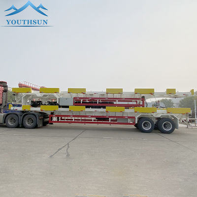 45tons 60tons Terminal Semi-Trailer for 40ft 45ft Containers 40ft Container Capacity