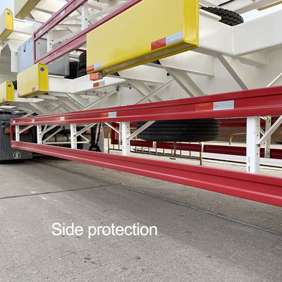 45tons 60tons Terminal Semi-Trailer for 40ft 45ft Containers 40ft Container Capacity