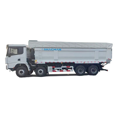 Shacman X3000 8X4 U Shape Dump Truck  Automatic Left Normal Seats