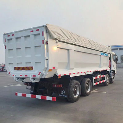 Shacman X3000 8X4 U Shape Dump Truck  Automatic Left Normal Seats