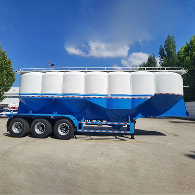 60cbm Cement Tank Semi Trailer Truck Trailer in 12400*2500*1580mm