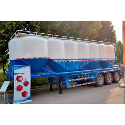 60cbm Cement Tank Semi Trailer Truck Trailer in 12400*2500*1580mm