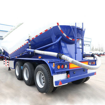 Truck Trailer Steel Cement Tank Semi Trailer In Any Color with Steel, Q345