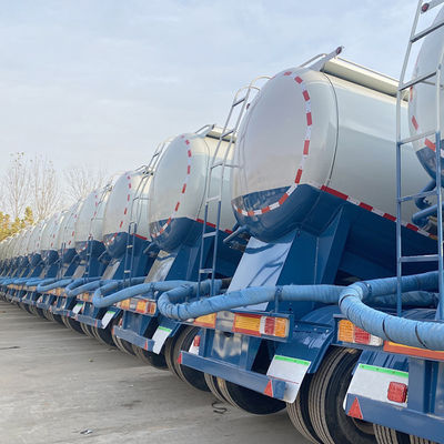 Truck Trailer Steel Cement Tank Semi Trailer In Any Color with Steel, Q345