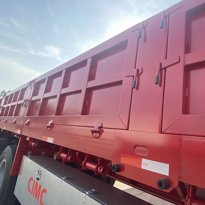 13000*2550*2280mm 3 Axles Cargo Semi Trailer 60tons  Q345 or HG700