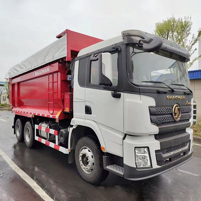 High Horsepower 351-450hp Shacman 6X4 U Shape Dump Truck for 50 Tons Transportation