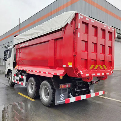 High Horsepower 351-450hp Shacman 6X4 U Shape Dump Truck for 50 Tons Transportation