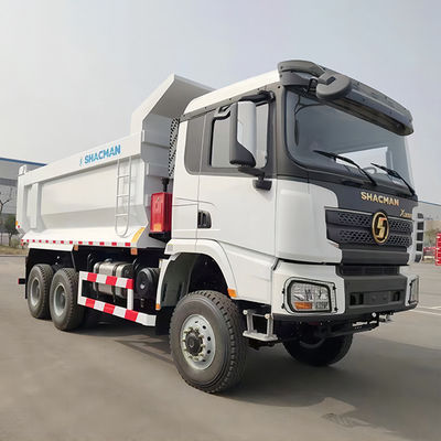 6x4 U Shape White X3000 Dumper Truck for Heavy Truck Segment Max Speed 40-55/75 KM/h