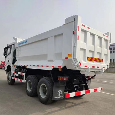 6x4 U Shape White X3000 Dumper Truck for Heavy Truck Segment Max Speed 40-55/75 KM/h