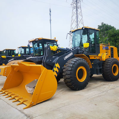 6 Ton XCM-G LW600KN Wheel Loader Tyre Size 23.5-25 Designed  178kw