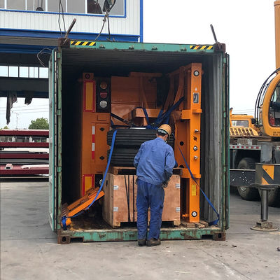 Container Shipping CIMC 20ft Container Flatbed Semi Trailer with 12uints Twist Locks