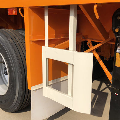 Container Shipping CIMC 20ft Container Flatbed Semi Trailer with 12uints Twist Locks