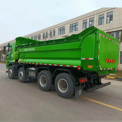 12 Forward Shift Shacman 8X4 Flat Cab U Shape H3000 F3000 Dump Truck for Mining Area