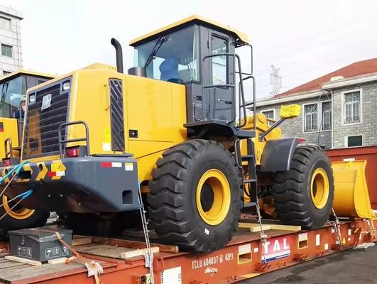 8000*3016*3515 Dimension LW500F Wheel Loader 5 Tons Mine Loader Weichai/Cummins Engine
