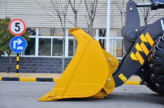 8000*3016*3515 Dimension LW500F Wheel Loader 5 Tons Mine Loader Weichai/Cummins Engine