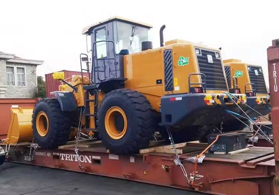 8000*3016*3515 Dimension LW500F Wheel Loader 5 Tons Mine Loader Weichai/Cummins Engine