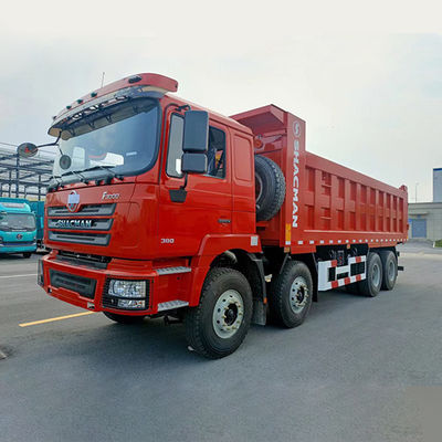 15-20T Left Shacman 8X4 F3000 X3000 Dump Truck for Fast Gearbox