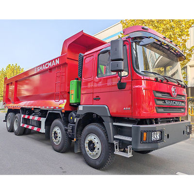 12 Forward Shift Number Shacman 8X4 F3000 Dump Trucks for Heavy Machine Flat Cab