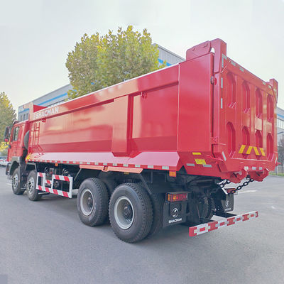 12 Forward Shift Number Shacman 8X4 F3000 Dump Trucks for Heavy Machine Flat Cab