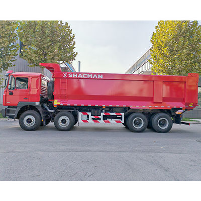 12 Forward Shift Number Shacman 8X4 F3000 Dump Trucks for Heavy Machine Flat Cab