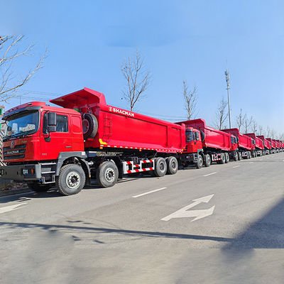 12 Forward Shift Number Shacman 8X4 F3000 Dump Trucks for Heavy Machine Flat Cab