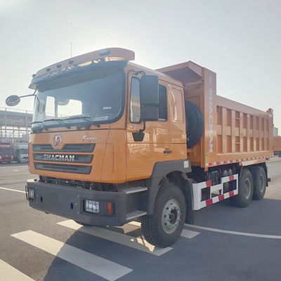 Shacman Dump Trucks 300-400L Fuel Tank Capacity And Diesel Fuel Type With 2 Seats