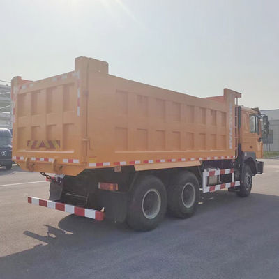 Shacman Dump Trucks 300-400L Fuel Tank Capacity And Diesel Fuel Type With 2 Seats