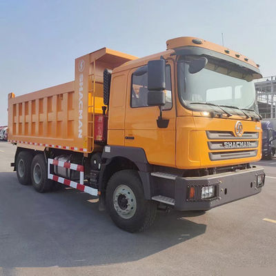 Shacman Dump Trucks 300-400L Fuel Tank Capacity And Diesel Fuel Type With 2 Seats