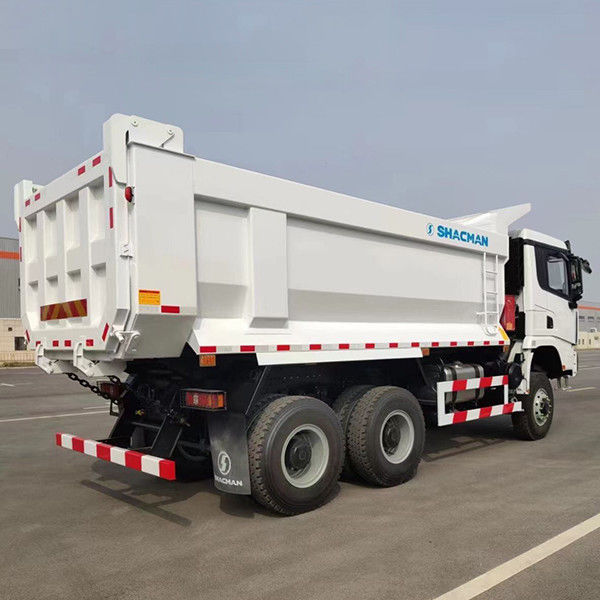 6x4 U Shape White X3000 Dumper Truck for Heavy Truck Segment Max Speed 40-55/75 KM/h