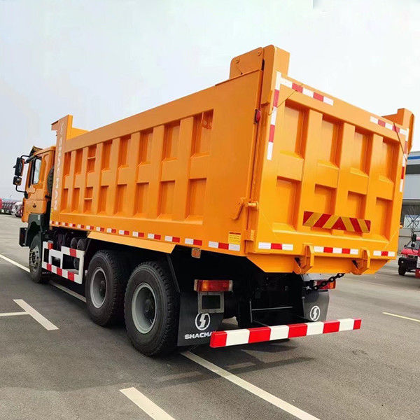 Shacman Dump Trucks 300-400L Fuel Tank Capacity And Diesel Fuel Type With 2 Seats
